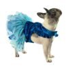 Vestido Tutu Azul Mariposa